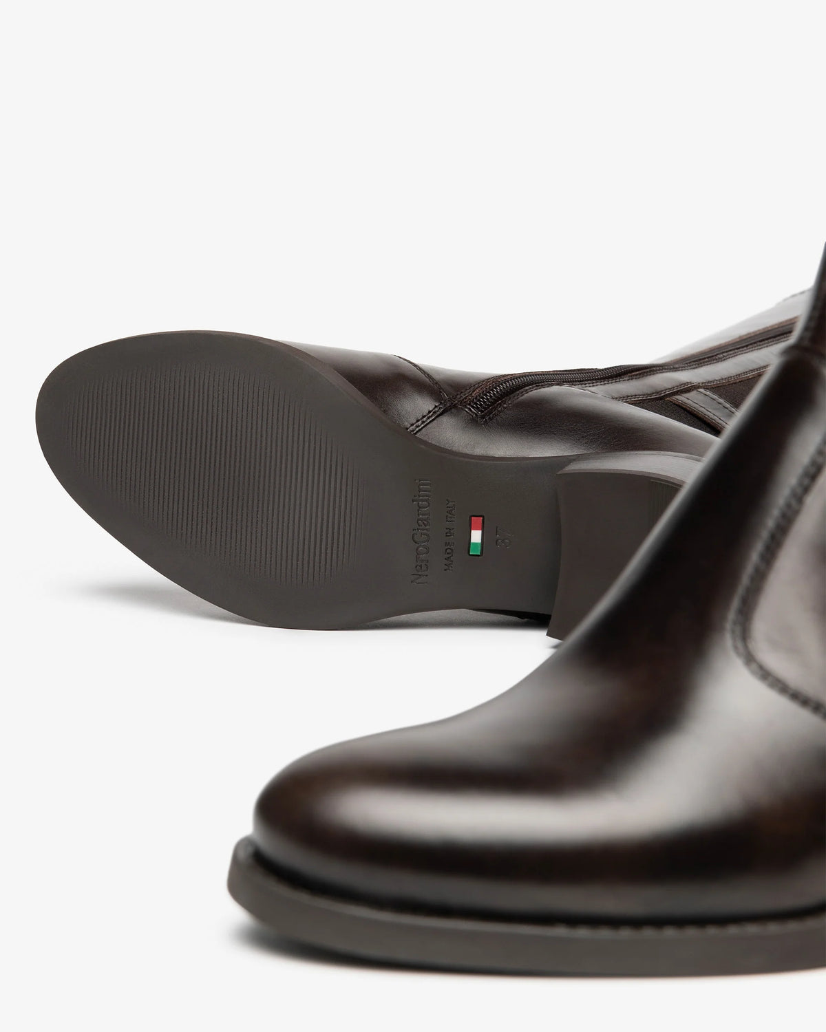 Nero Giardini I617901D Stivali da donna in pelle e tessuto