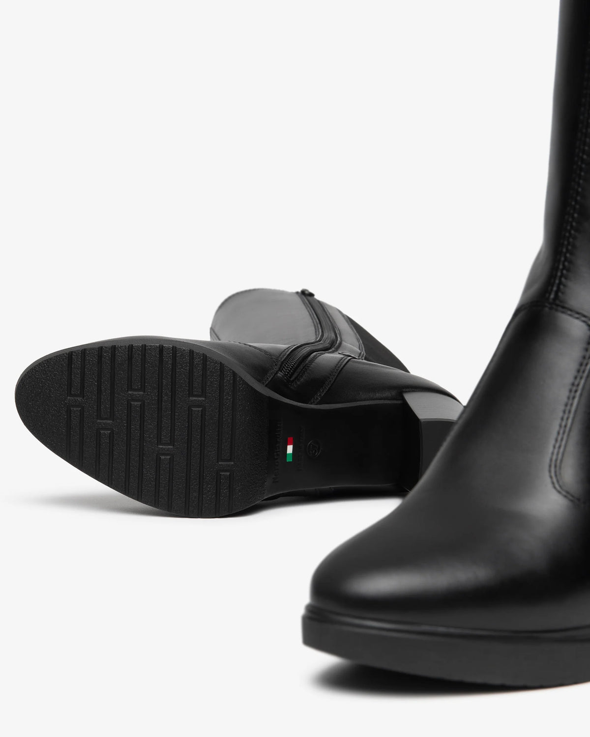 Nero Giardini I617940D Stivali da donna in pelle e tessuto