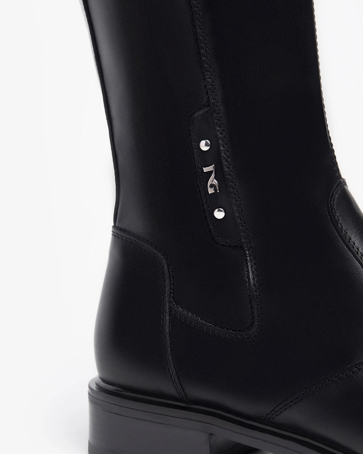 Nero Giardini I617969D Stivali da donna in pelle e tessuto tecnico