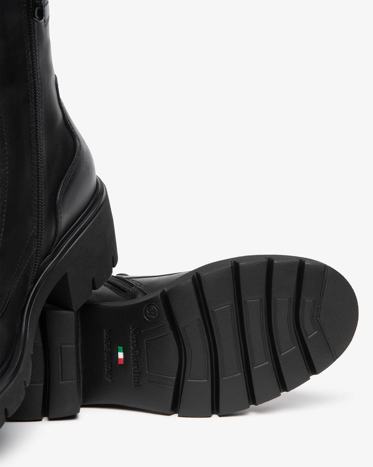 Nero Giardini I618050D Anfibi in pelle da donna