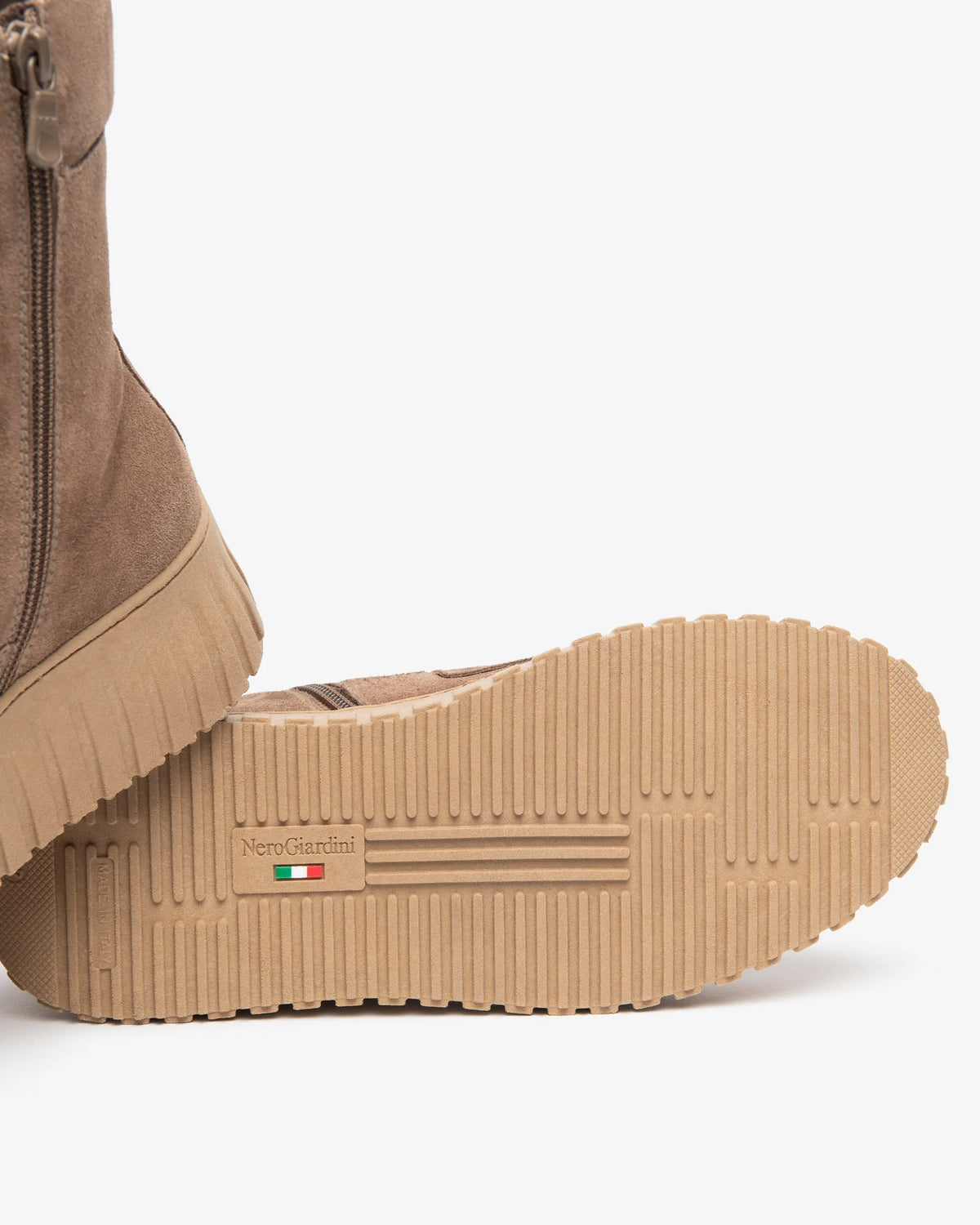 Nero Giardini I618124D Stivaletti da donna in camoscio