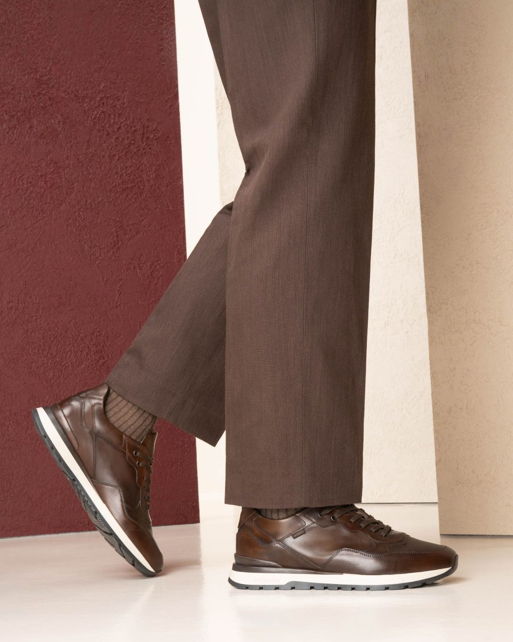 Nero Giardini I400413U Sneakers Uomo in Pelle