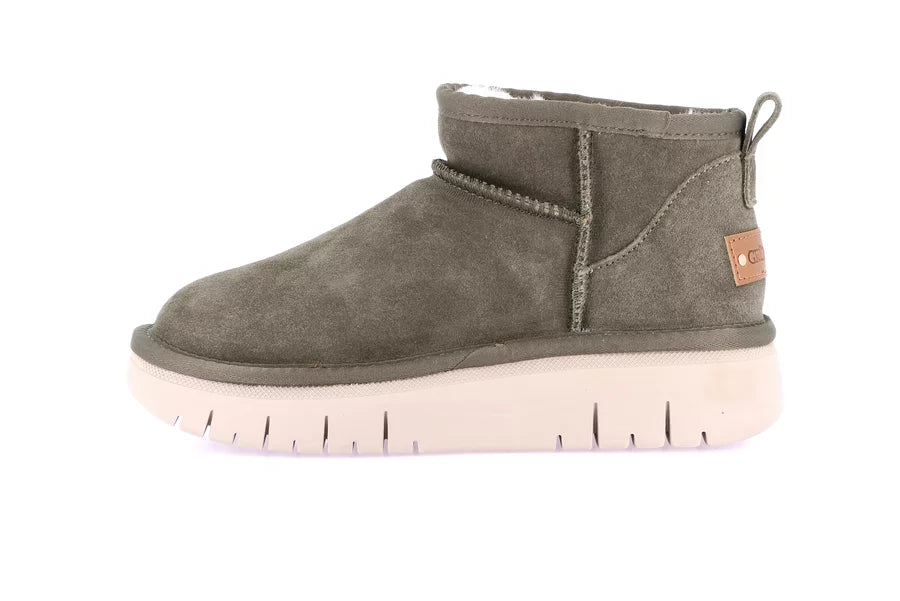 Grunland PO1804 Polacchino con fodera in peluche CHOT