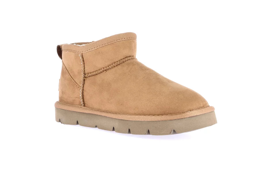 Grunland PO1849 Boot basso con fodera in peluche CHAB