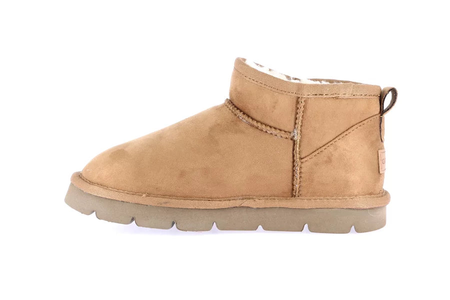 Grunland PO1849 Boot basso con fodera in peluche CHAB