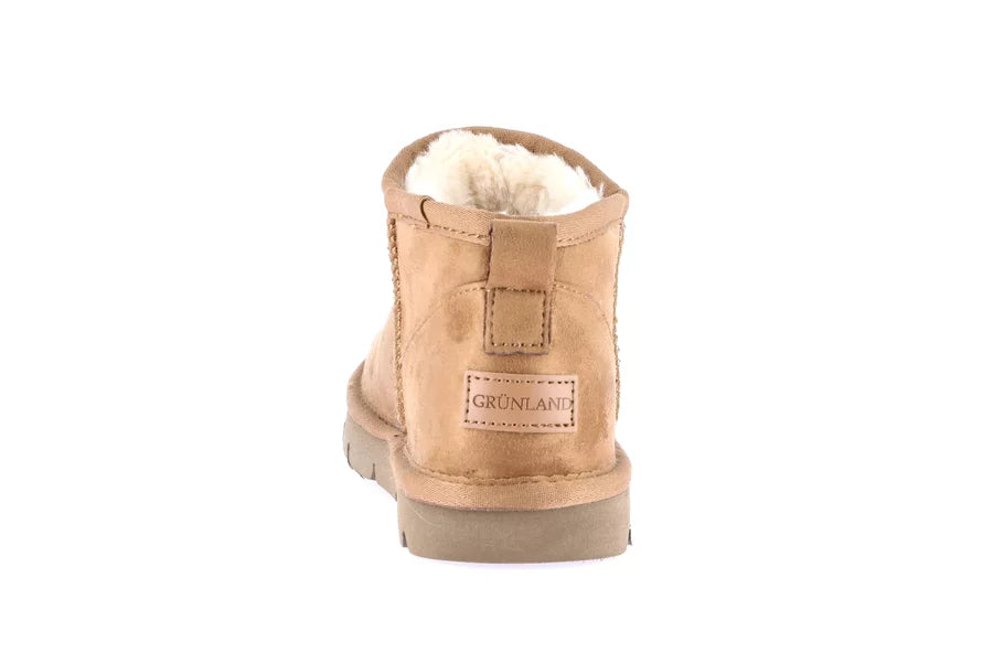 Grunland PO1849 Boot basso con fodera in peluche CHAB