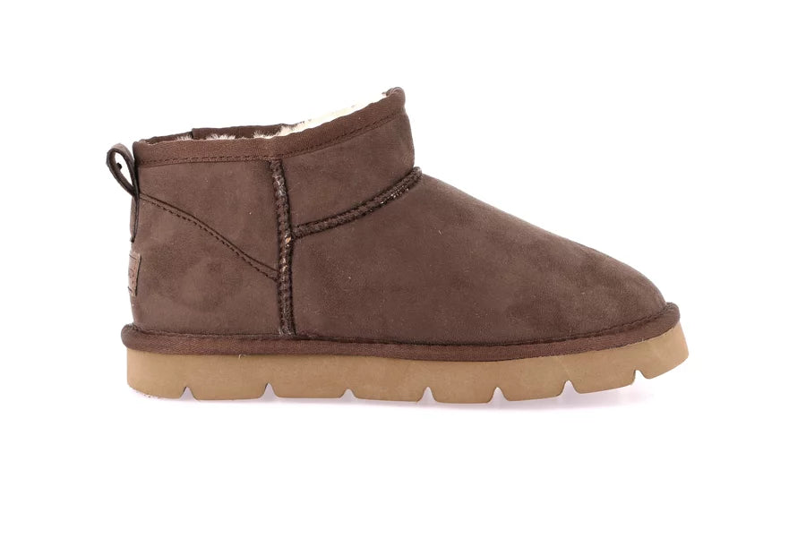 Grunland PO1849 Boot basso con fodera in peluche CHAB