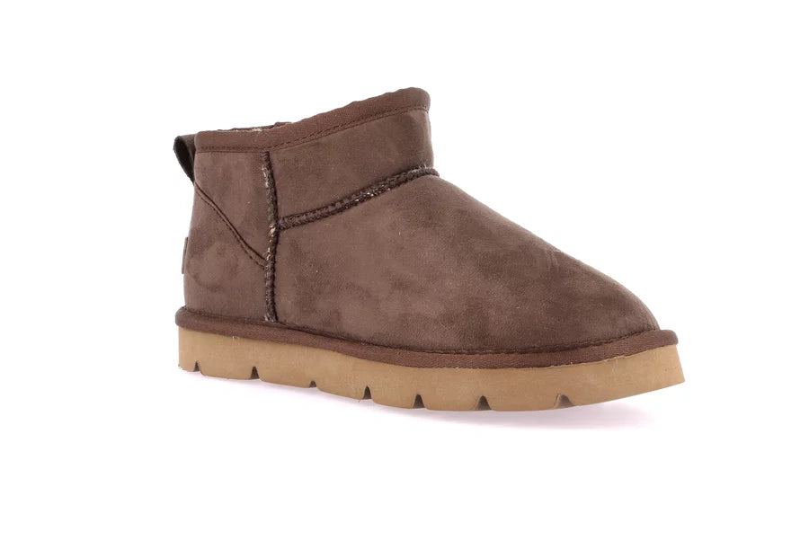 Grunland PO1849 Boot basso con fodera in peluche CHAB