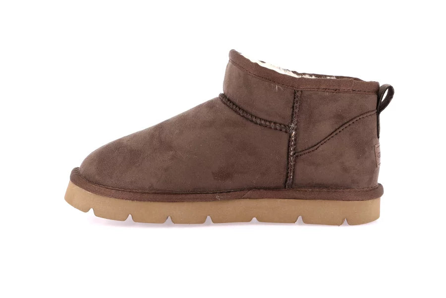 Grunland PO1849 Boot basso con fodera in peluche CHAB