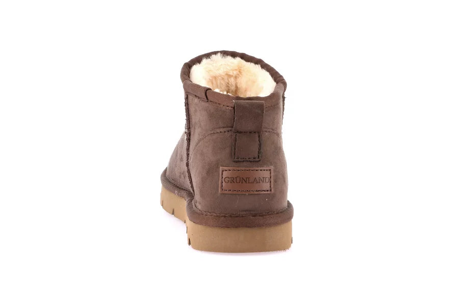 Grunland PO1849 Boot basso con fodera in peluche CHAB