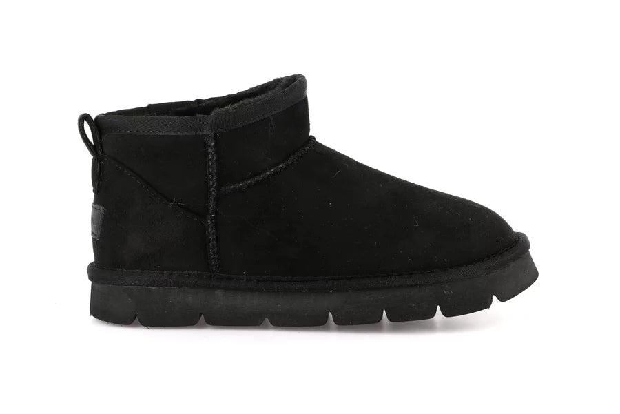 Grunland PO1849 Boot basso con fodera in peluche CHAB