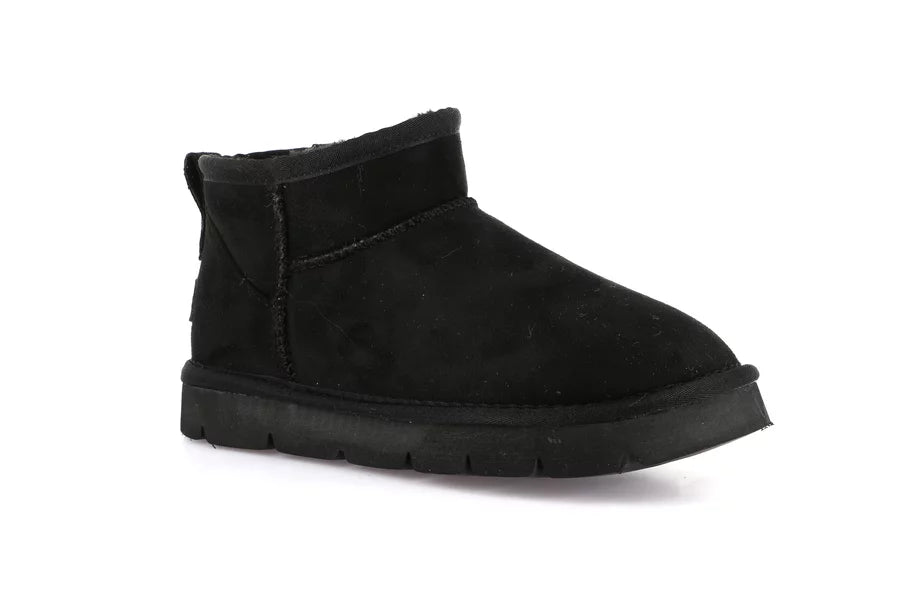 Grunland PO1849 Boot basso con fodera in peluche CHAB
