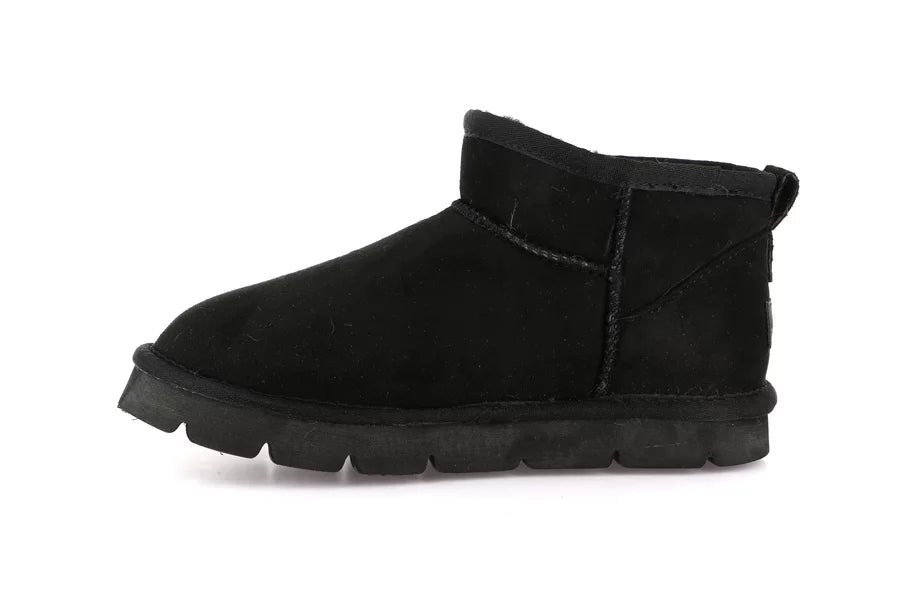 Grunland PO1849 Boot basso con fodera in peluche CHAB