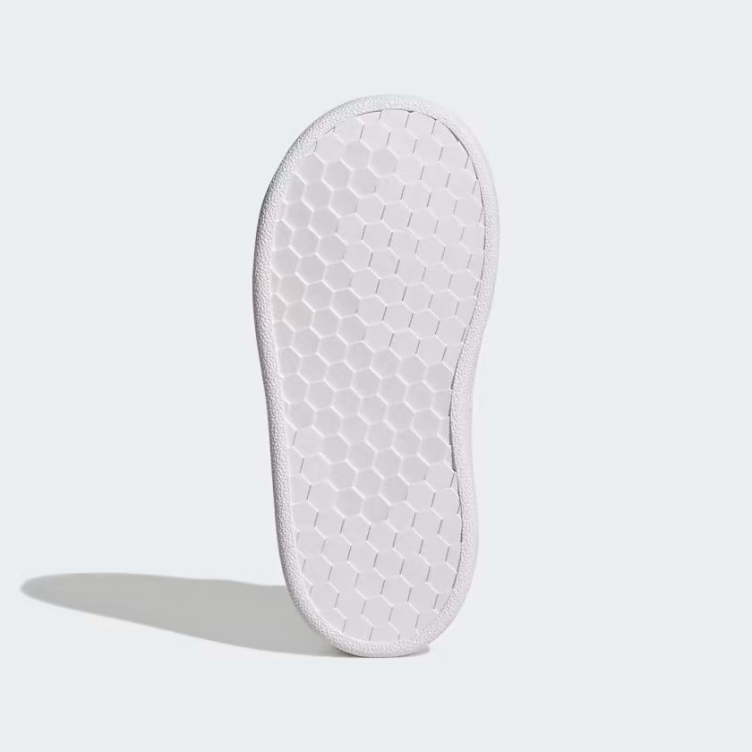 Adidas GW6501 Scarpe Advantage Lifestyle Court Due con chiusura a strappo Cloud White / Real Pink / Core Black