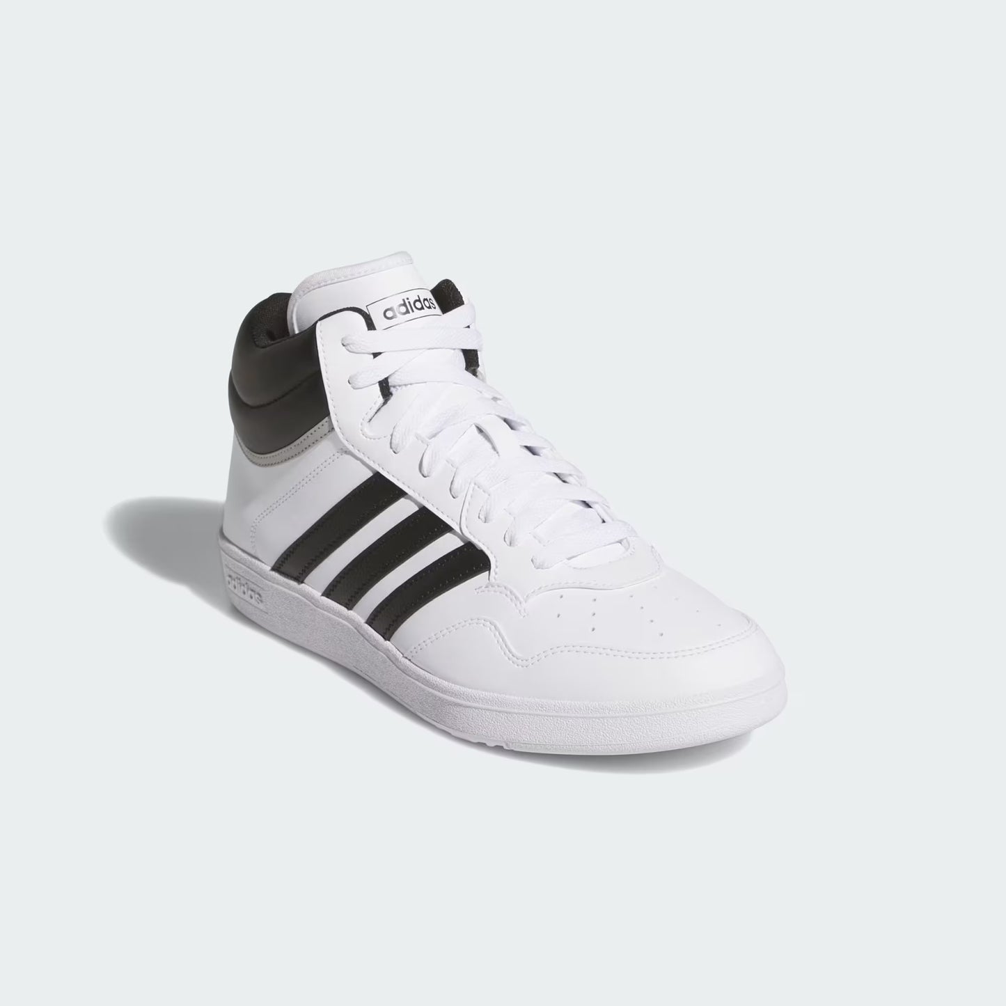Adidas JQ9993 Scarpe Hoops 4.0 Mid Cloud White / Core Black / Grey Two