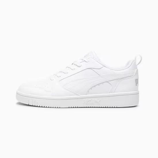 Puma 392328-03 Sneaker basse Rebound V6 White-Cool Light Gray