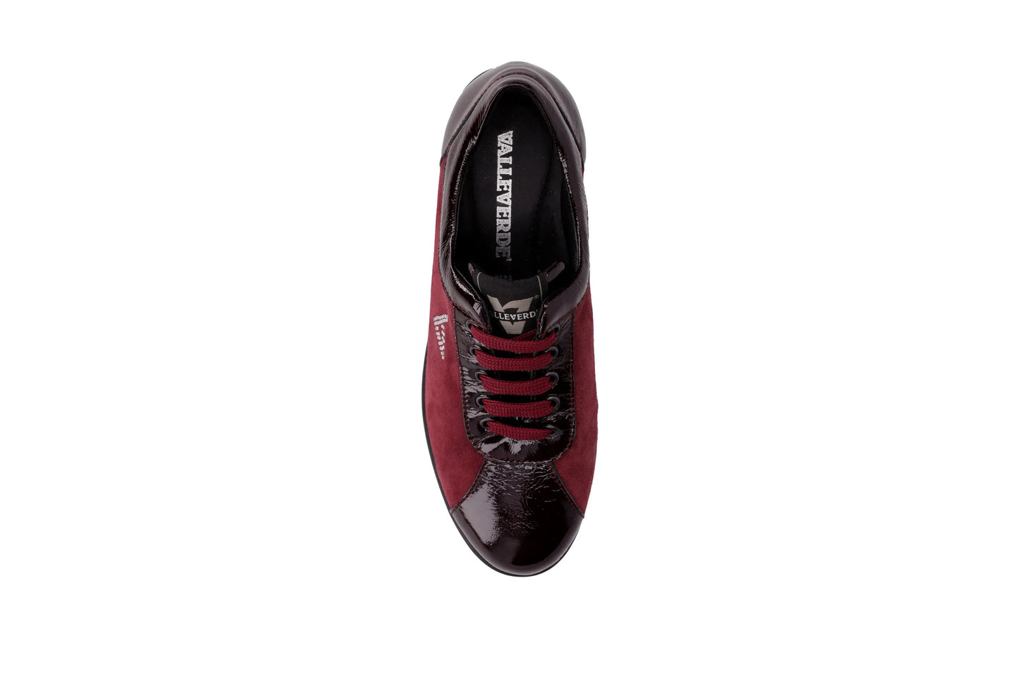 Valleverde VD204F Sneaker donna con tomaio e sottopiede in pelle