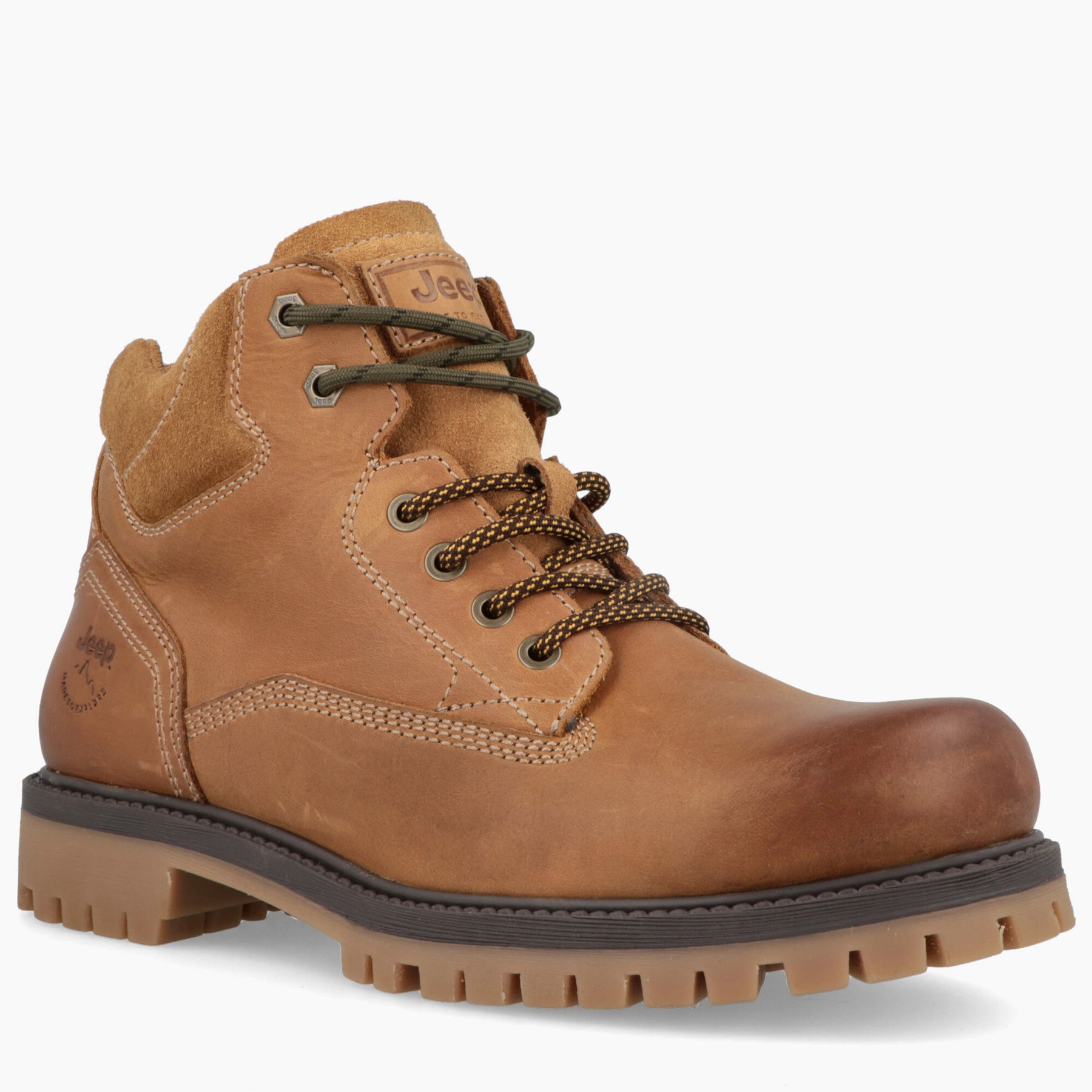 Jeep stivaletto uomo dk-brown TAGLIA 42