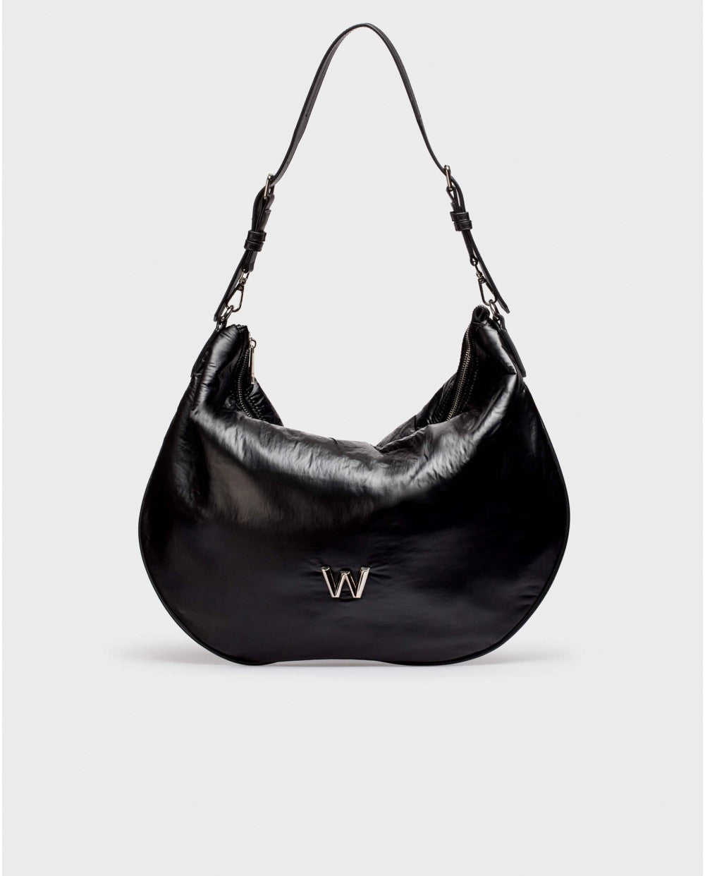 Wonders WB-54025 Borsa GARA in nylon nero