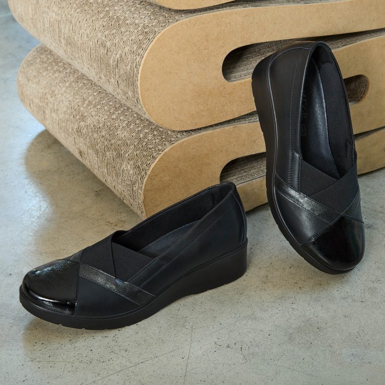 Enval Soft 2266600 Dècolletè con sottopiede in pelle