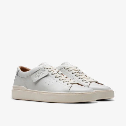 176134 Clarks craft swift sneakers white