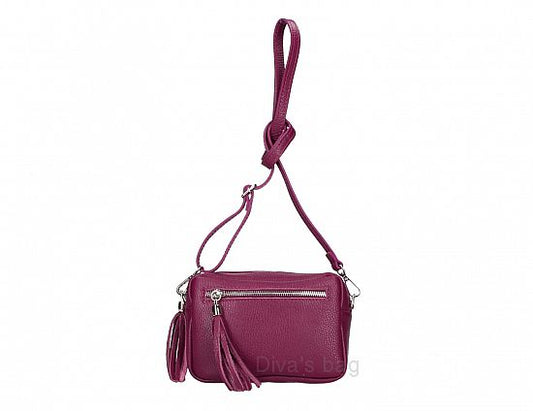 Divas TR156 Stina tracollina in vera pelle dollaro