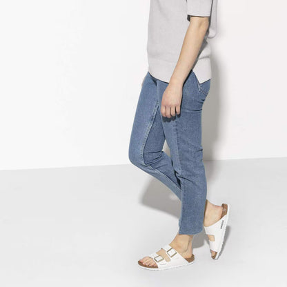 Birkenstock 1005294 Arizona  Brevetto Birko-Flor white