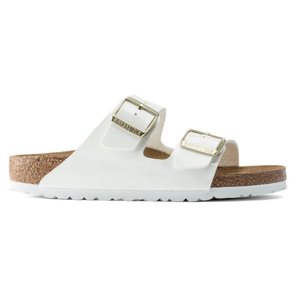 Birkenstock 1005294 Arizona birko-flor vernice patent white