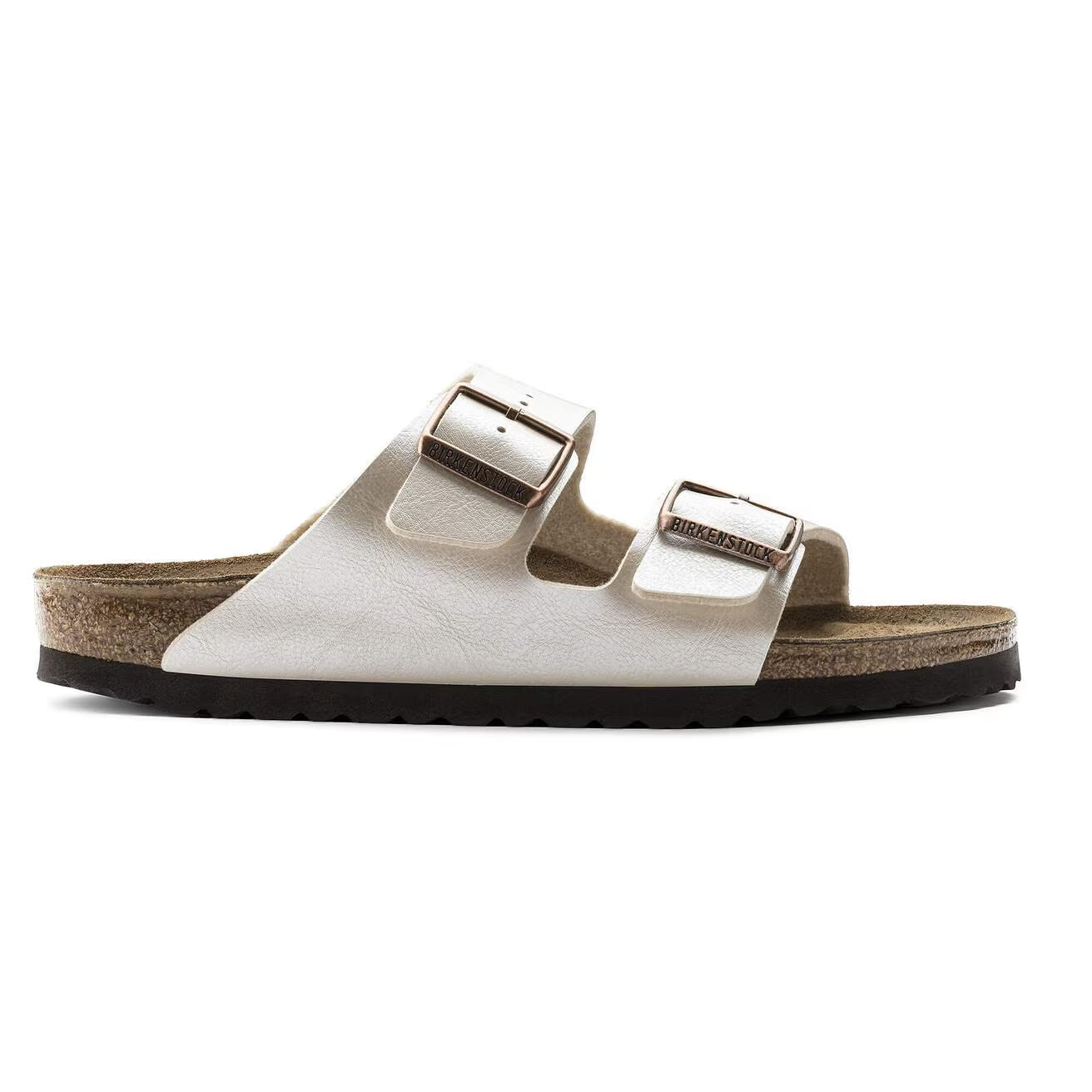 Birkenstock 1009921 Arizona  Birko-Flor graceful pearl white
