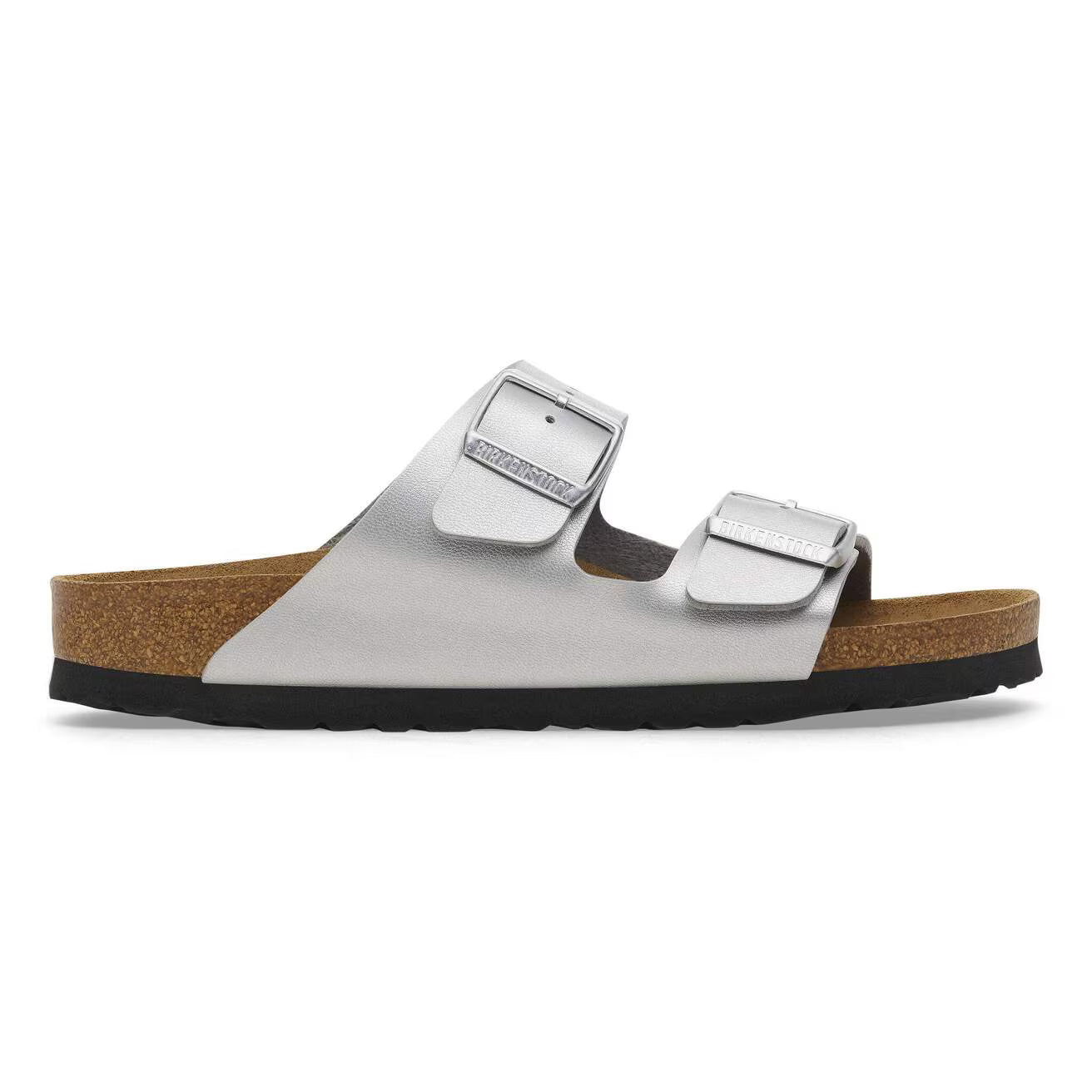 Birkenstock 1012283 Arizona  Birko-Flor silver