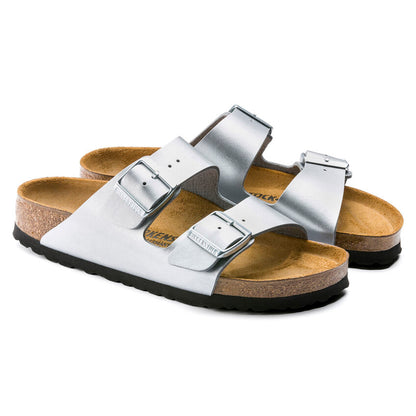 Birkenstock 1012283 Arizona birko-flor silver