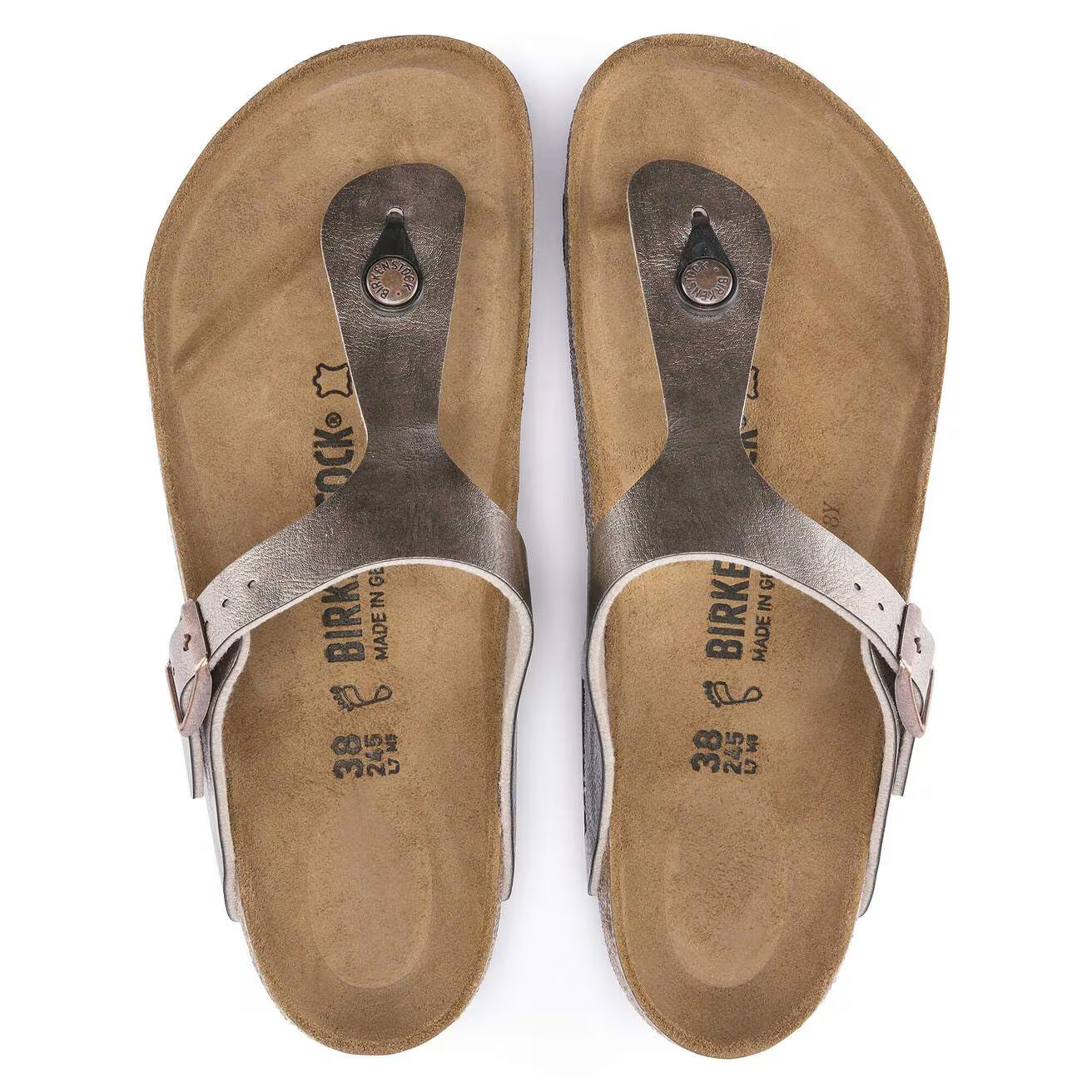 Birkenstock 1016144 Gizeh  Birko-Flor graceful taupe