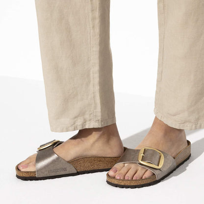 Birkenstock 1016237 Madrid Big Buckle  Birko-Flor graceful taupe