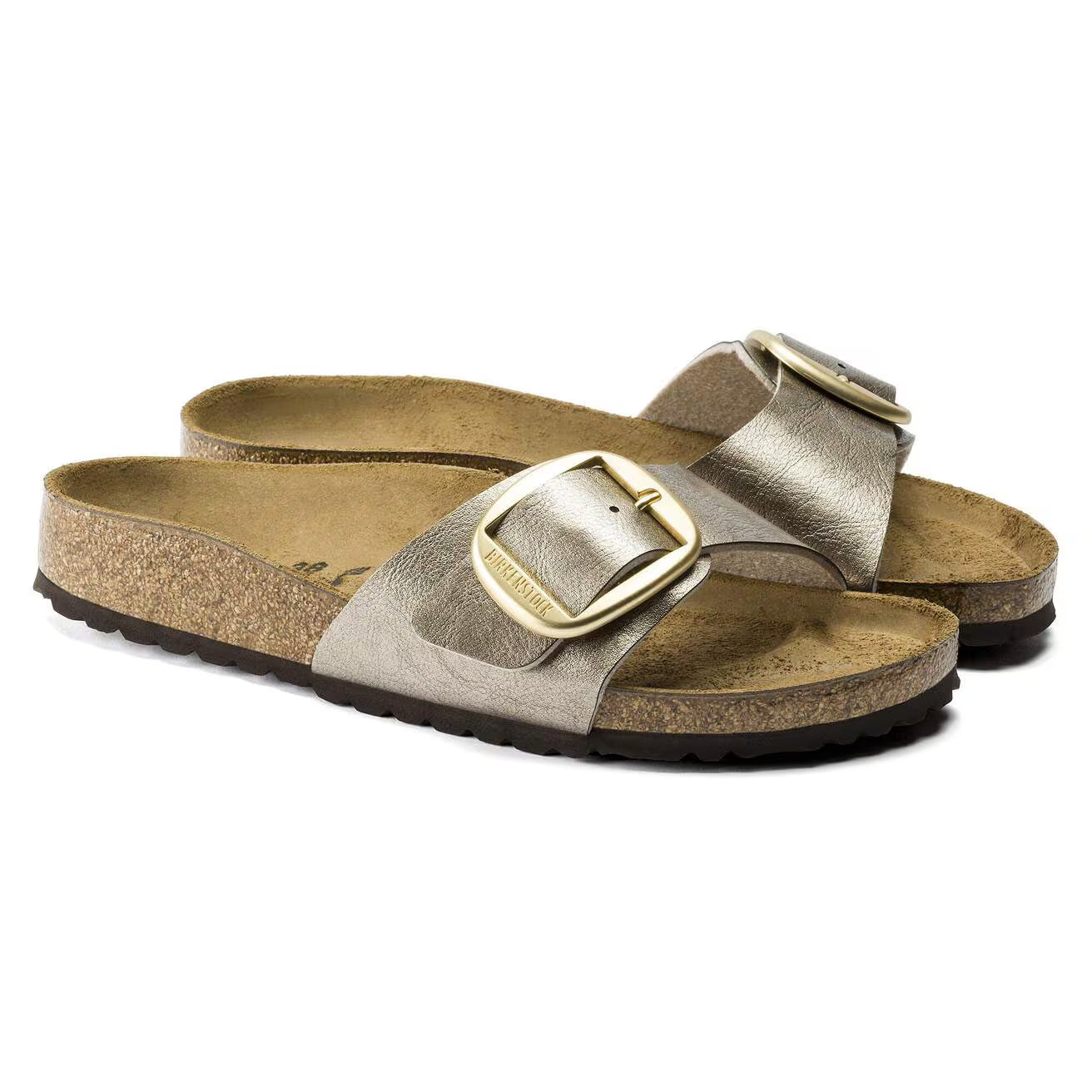 Birkenstock 1016237 Madrid Big Buckle  Birko-Flor graceful taupe