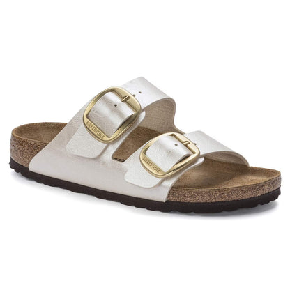 Birkenstock 1020021 Arizona Big Buckle  Birko-Flor graceful pearl white