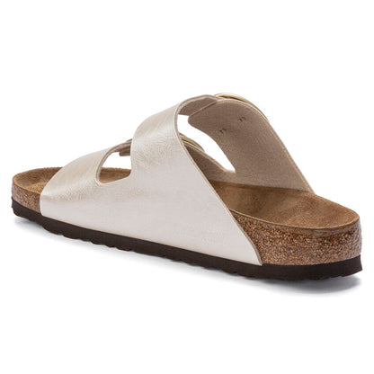 Birkenstock 1020021 Arizona big buckle birko-flor graceful pearl white