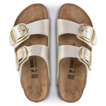 Birkenstock 1020021 Arizona big buckle birko-flor graceful pearl white