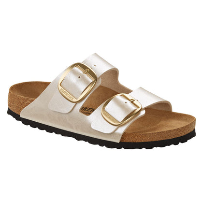 Birkenstock 1020021 Arizona big buckle birko-flor graceful pearl white