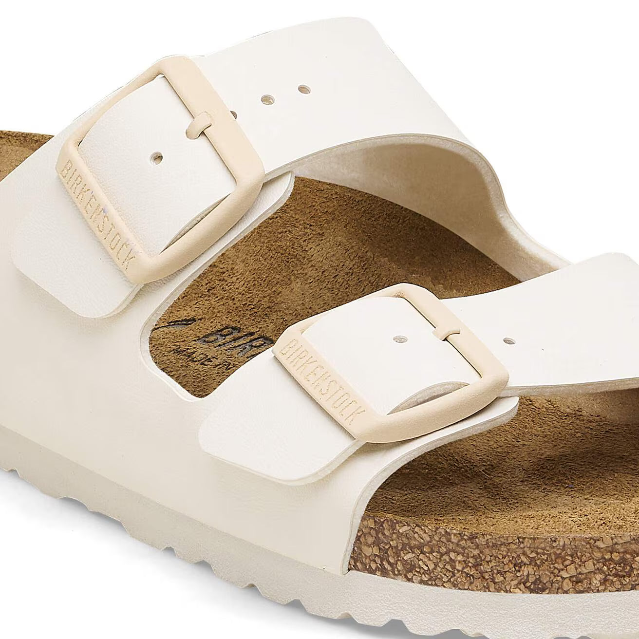 Birkenstock 1027339 Arizona  Birko-Flor eggshell
