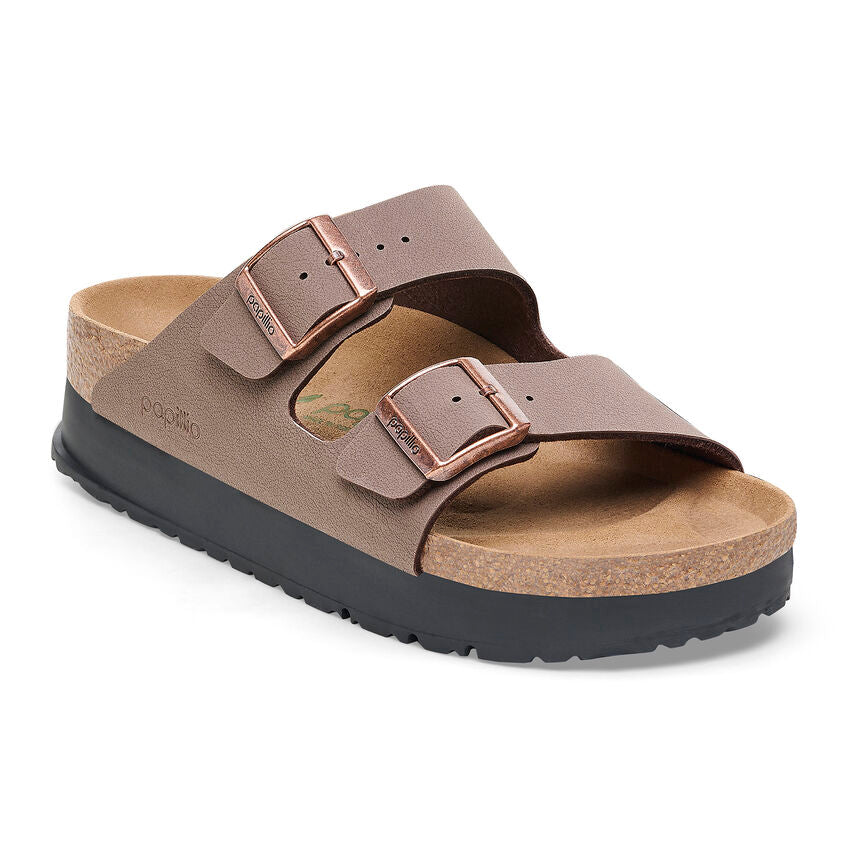 Birkenstock 1027417 arizona pap flex platform birko-flor mocca