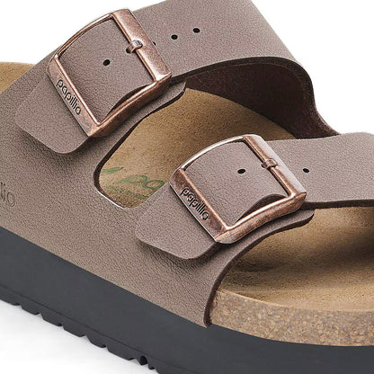 Birkenstock 1027417 Arizona PAP Flex Platform  Birko-Flor mocca