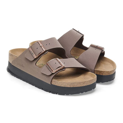 Birkenstock 1027417 Arizona PAP Flex Platform  Birko-Flor mocca
