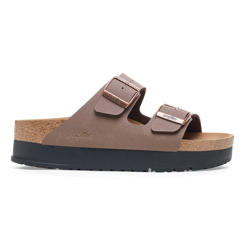 Birkenstock 1027417 arizona pap flex platform birko-flor mocca