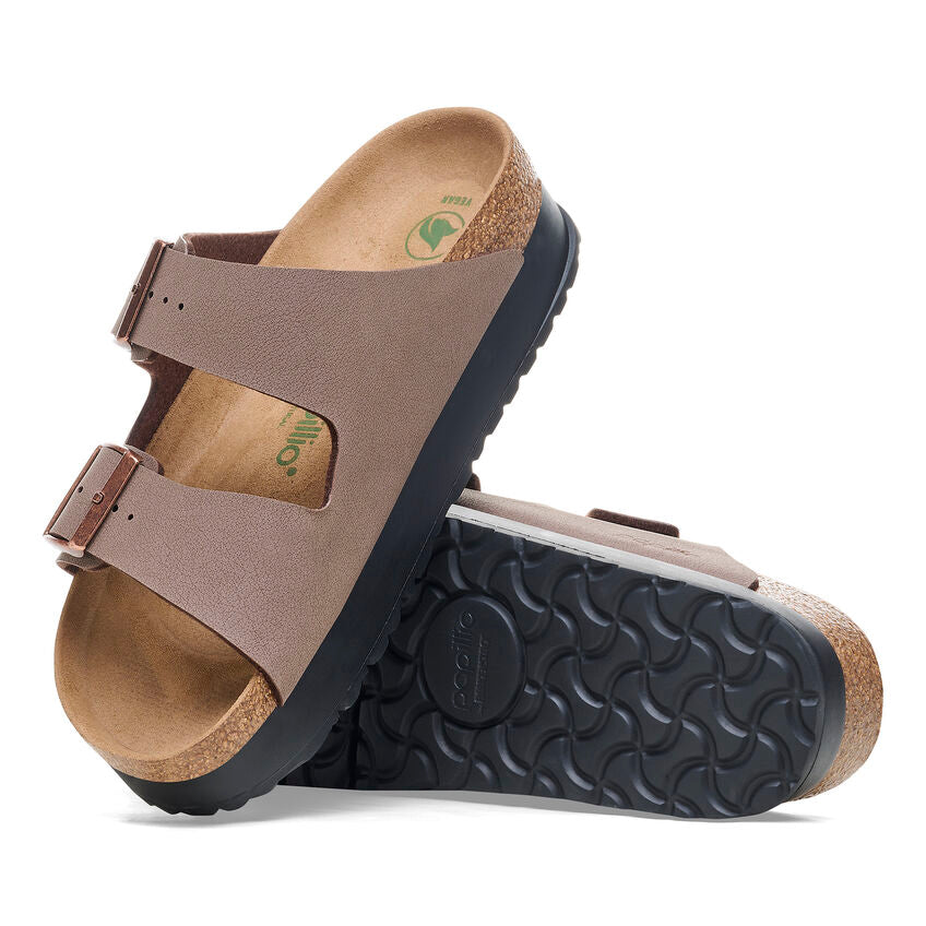 Birkenstock 1027417 arizona pap flex platform birko-flor mocca