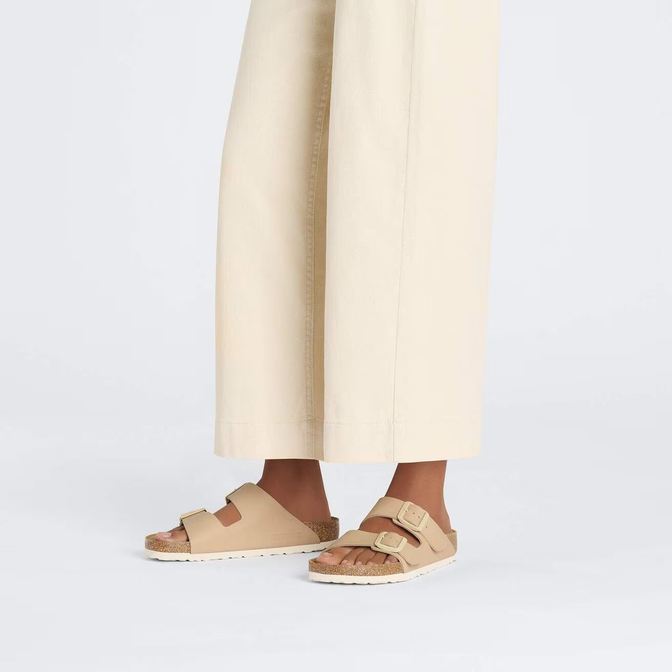 Birkenstock 1027723 Arizona  Birko-Flor new beige