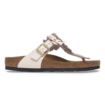 Birkenstock 1029287 Gizeh Flower Embellishment  Pelle naturale light rose