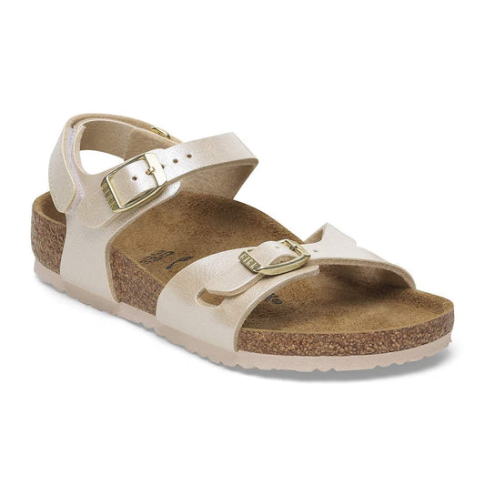 Birkenstock 1029570 Rio AS Kids  Birko-Flor graceful pearl white
