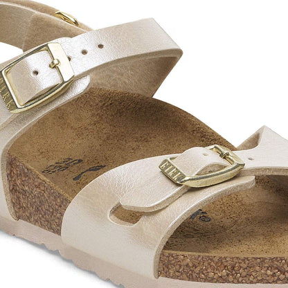 Birkenstock 1029570 Rio AS Kids  Birko-Flor graceful pearl white