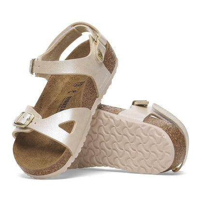 Birkenstock 1029570 Rio AS Kids  Birko-Flor graceful pearl white