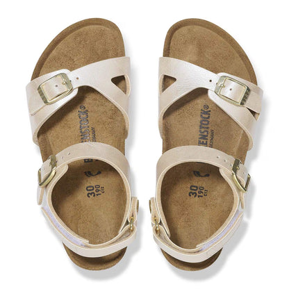 Birkenstock 1029570 Rio AS Kids  Birko-Flor graceful pearl white